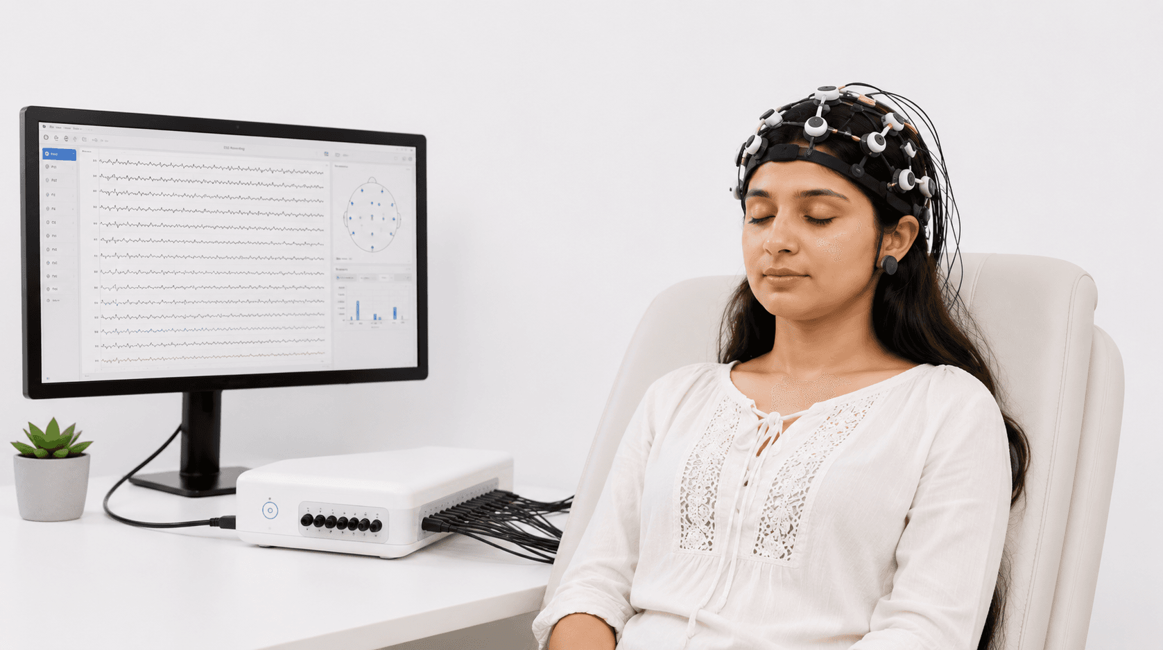 Dry Cell Brain EEG